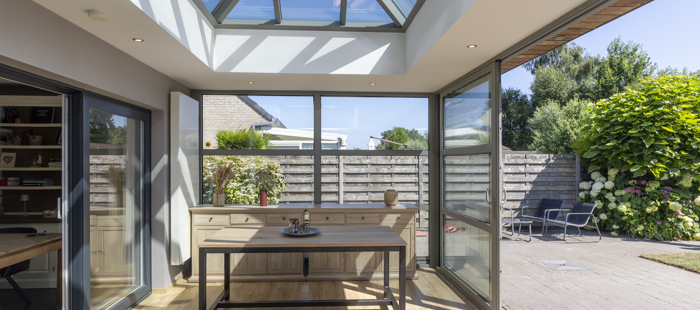 Hedendaagse energiezuinige woning met Tuin
