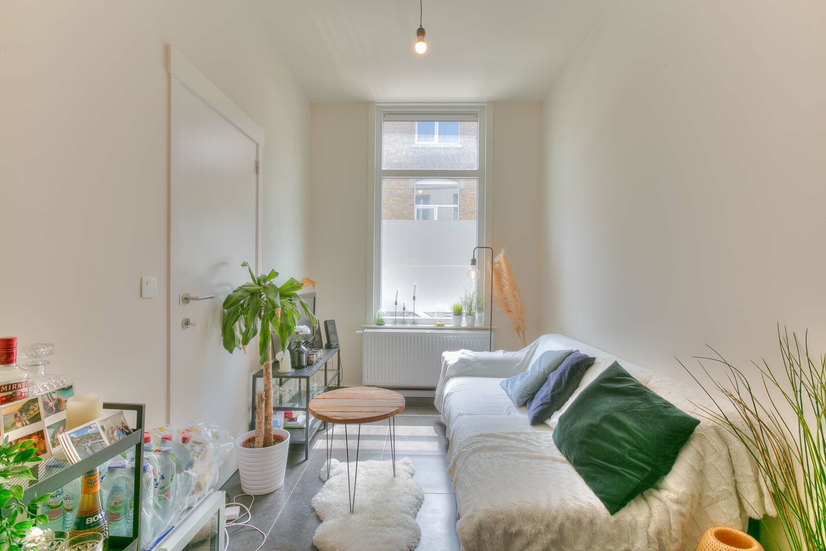 6 naast elkaar gelegen woningen nabij het Muinkpark