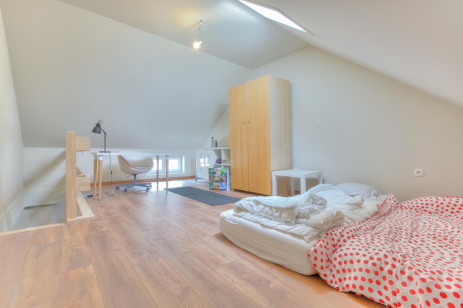 6 naast elkaar gelegen woningen nabij het Muinkpark