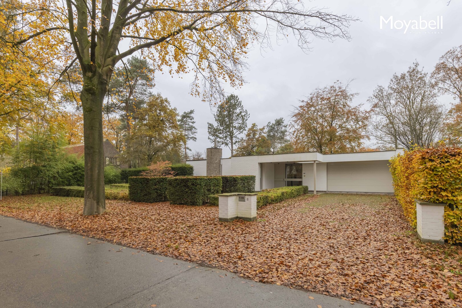 architecturale parel aan de rand van de Lembeekse Bossen
