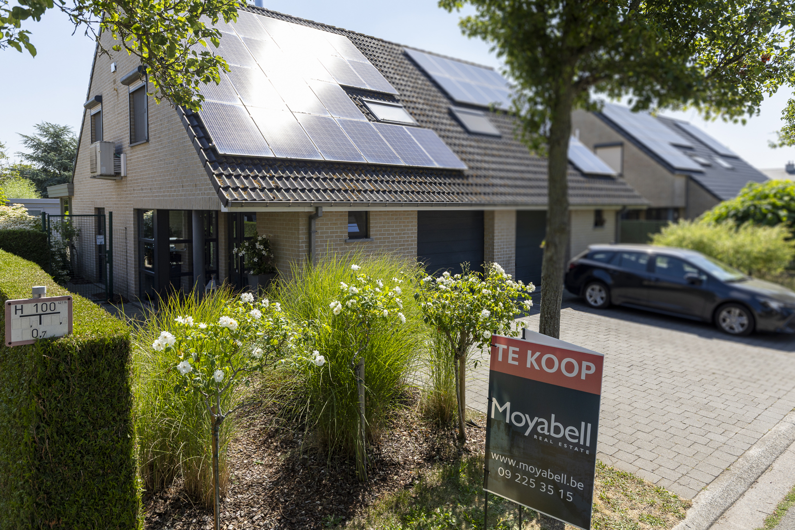 Hedendaagse energiezuinige woning met Tuin