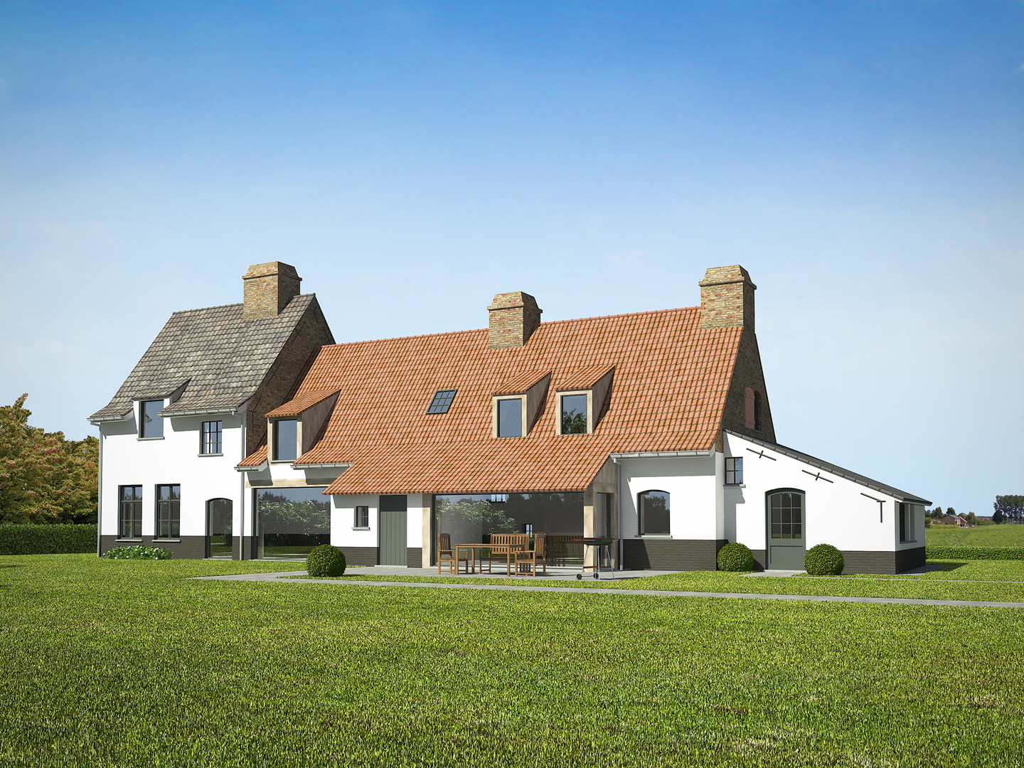 Luxueuze nieuwbouw villa op een domein van 21.000 m2 nabij de Golf van Damme