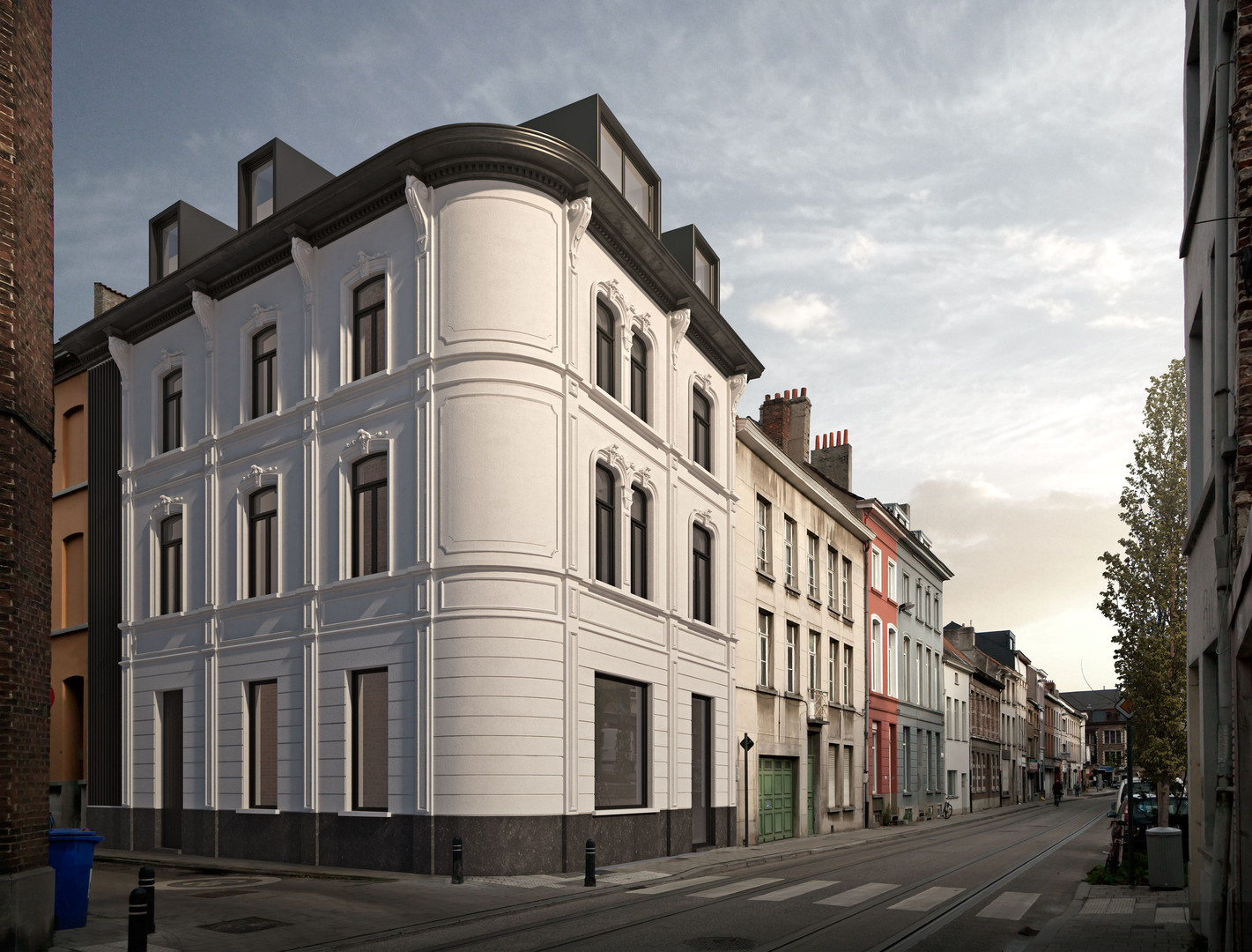 Modern 2 slaapkamer appartement in hartje Gent